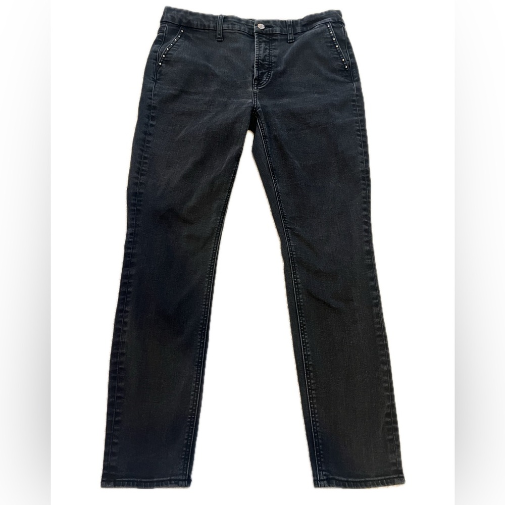Jen 7 Black Skinny Jeans Size 10